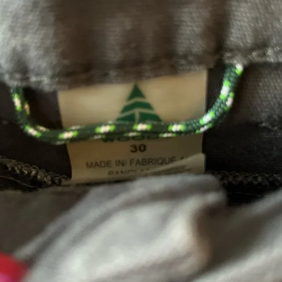 Woods Men's Gray Cargo Shorts 30 - Picture 3 of 4